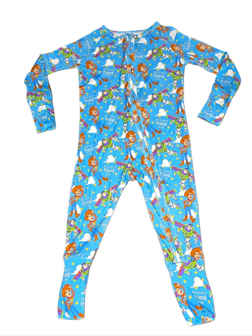 Bamboo Zippie Sleeper Pajamas-Toy Story Inspired